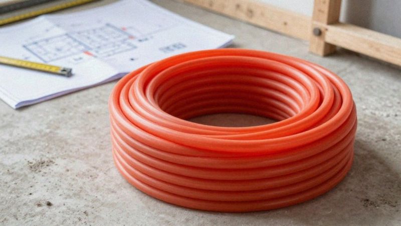 Jak rozstaw rur co 10 cm wpływa na zużycie?