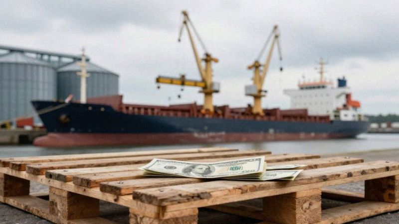 Ile za tonę pszenicy konsumpcyjnej w portach?
