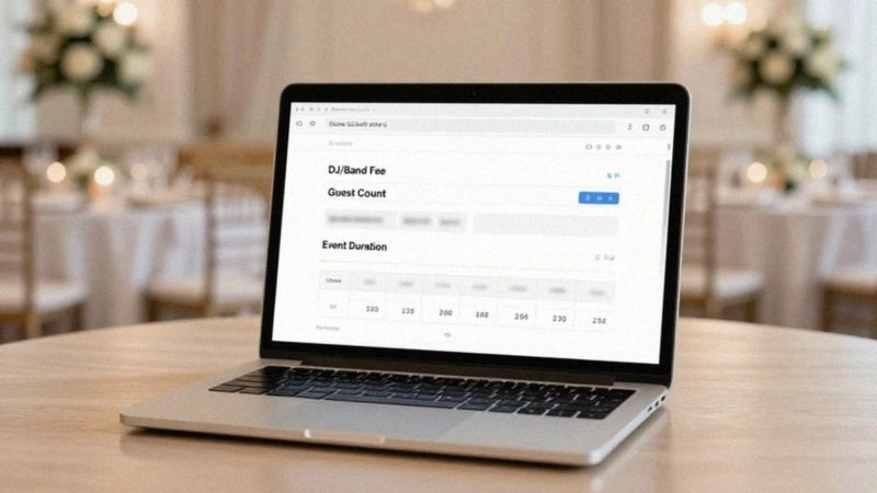 Jak sprawdzić koszt licencji na wesele online?