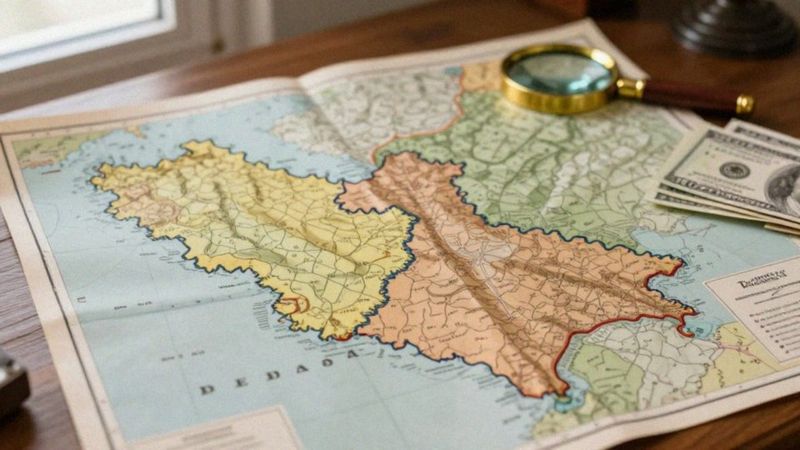 Jak mapa Naddniestrza różni się od mapy Mołdawii?