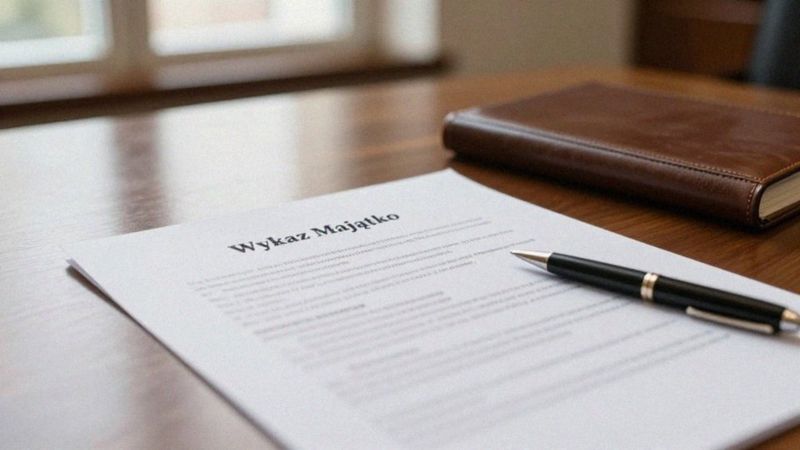 Kiedy komornik żąda wykazu majątku dłużnika?