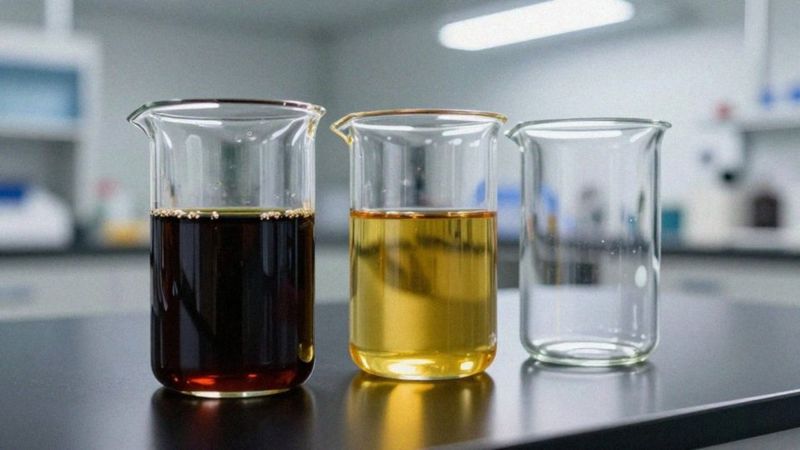 Jak kolor ropy naftowej wpływa na przeróbkę?