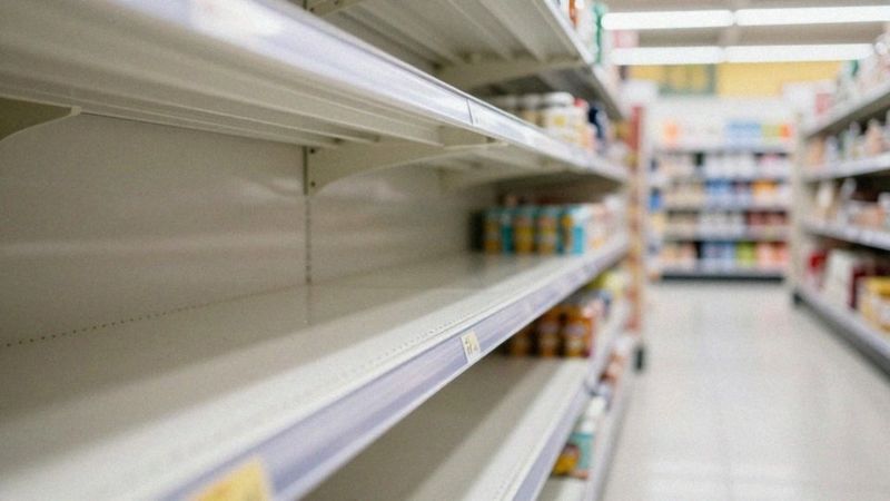 Co zniknęło z półek w Moskwie?