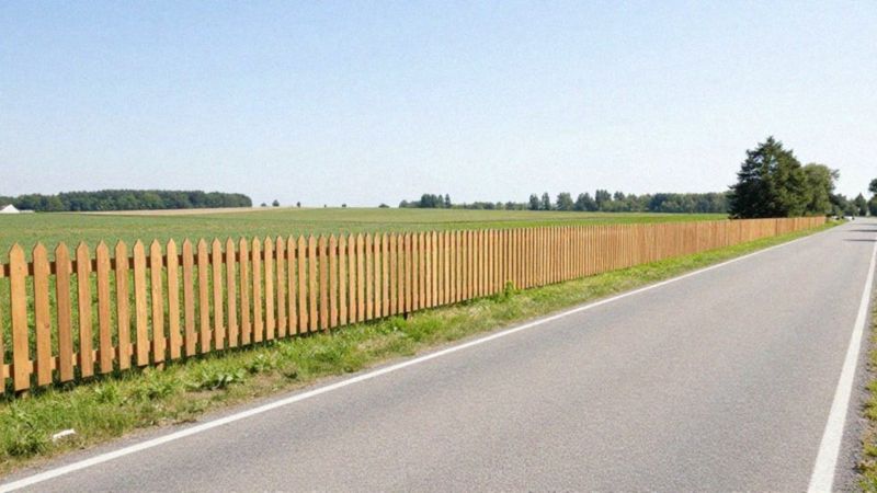 Jak odległość od drogi wpływa na ogrodzenie?
