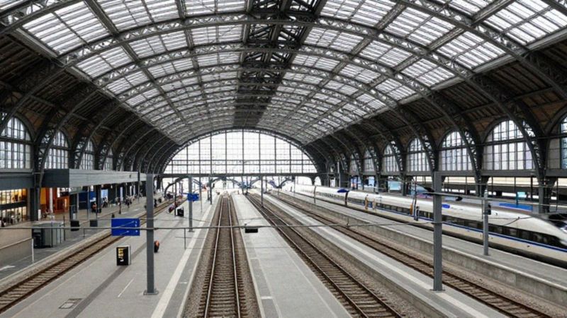 Jakie połączenia transportowe łączą Hamburg z resztą kraju?
