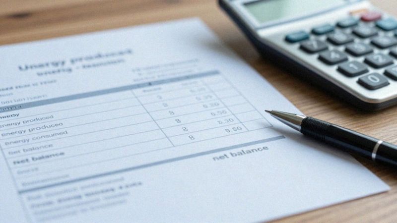 Jak rozliczane jest Net-metering na fakturze?