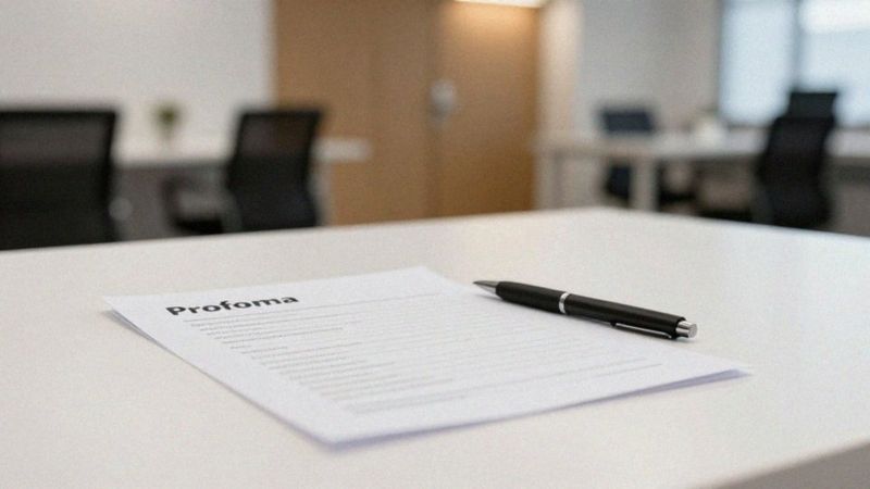 Jakie elementy powinna zawierać faktura proforma?
