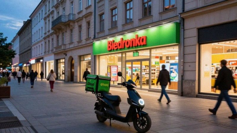 Jakie miasta ostatnio dołączyły do usługi Biedronki na Glovo?