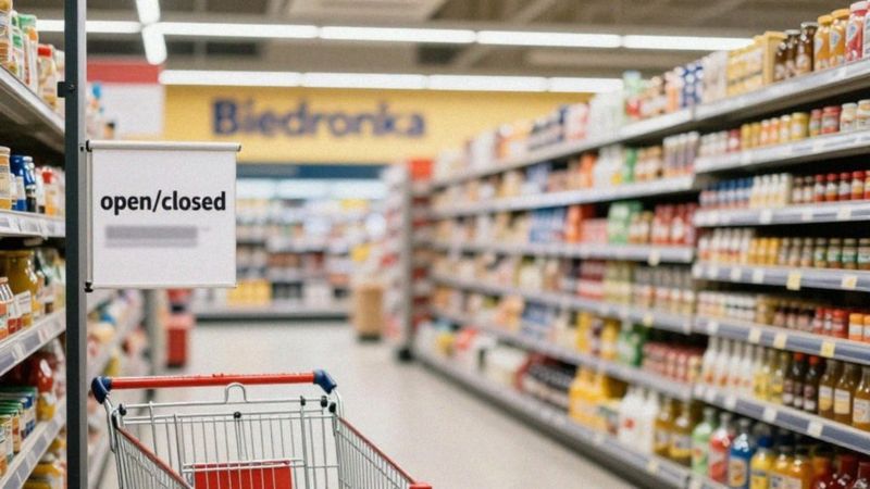 Jak zakaz handlu wpływa na Biedronkę?