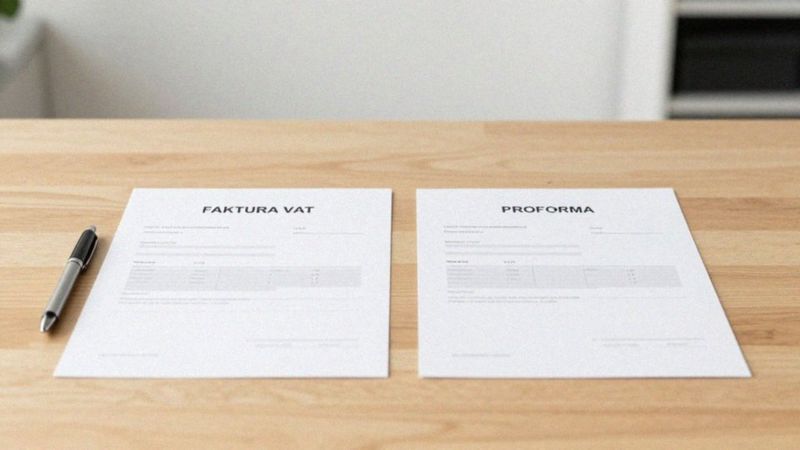 Czym różni się faktura proforma od faktury VAT?