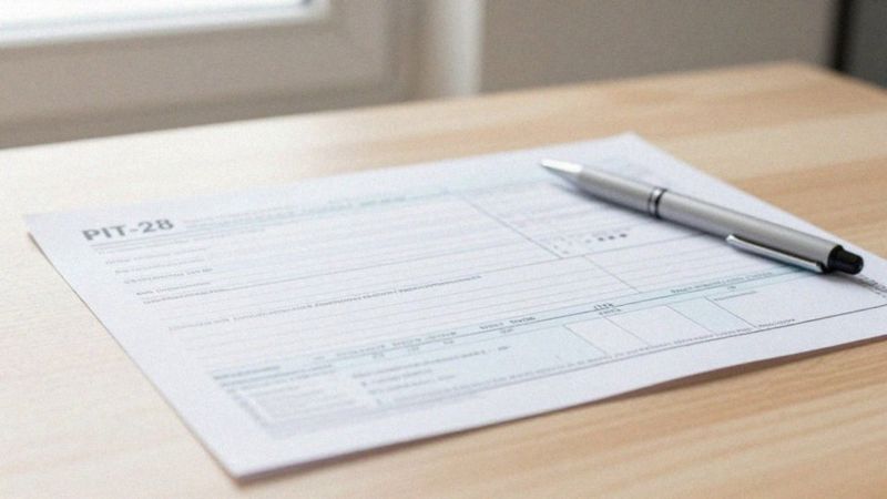 Jak wpisać identyfikator i rok podatkowy?