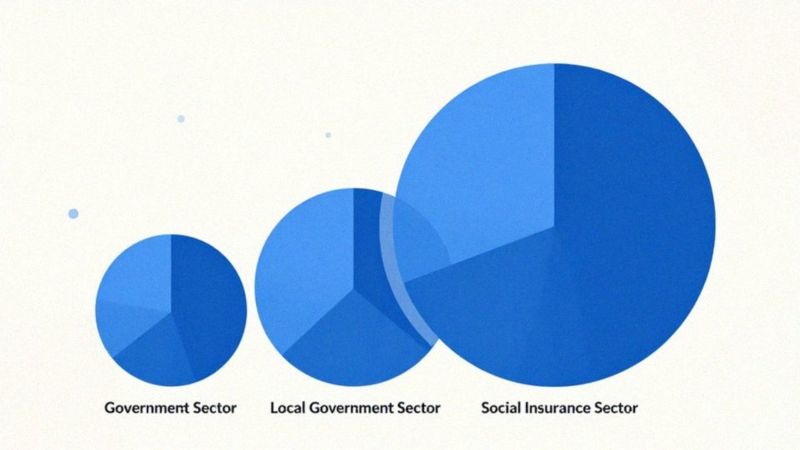Które podsektory odpowiadały za zadłużenie Polski w 2022?