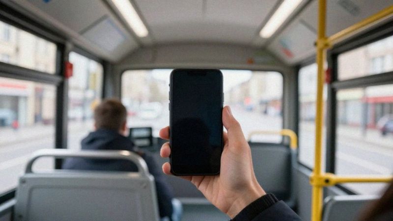 Jak pokazać bilet kontrolerowi na telefonie?