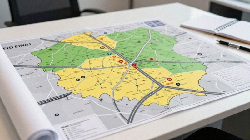 Co pokazuje mapa drogi S61?