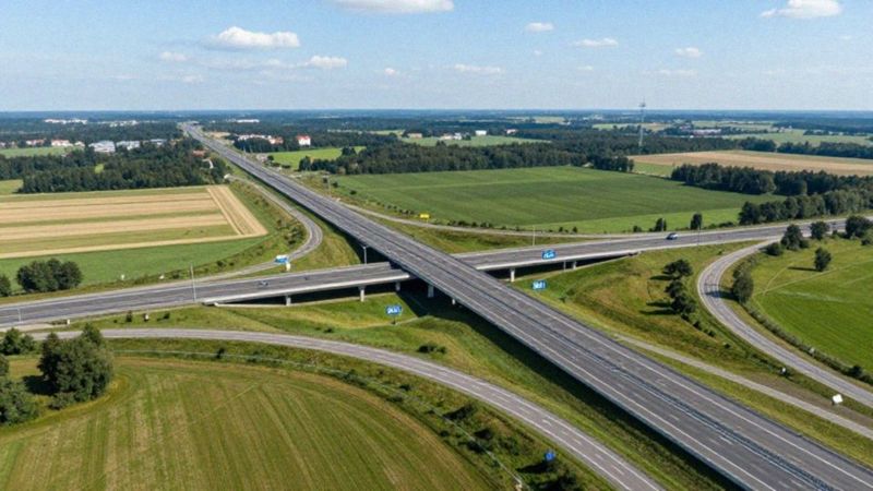 Z jakimi drogami i węzłami łączy się obwodnica Ełku?