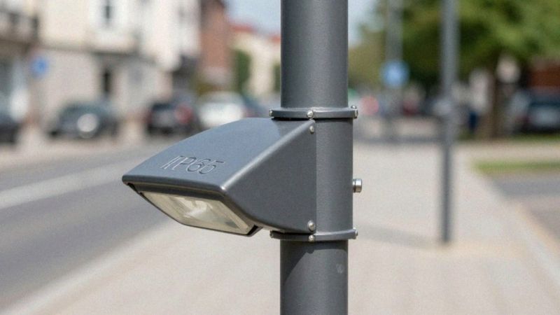 Jak sprawdzić stopień ochrony IP lamp ulicznych solarnych?