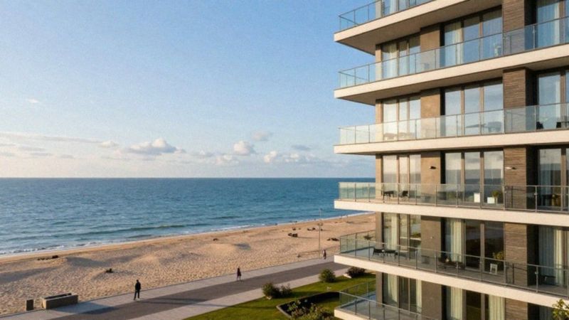 Jak blisko morza leżą apartamenty Awanport?