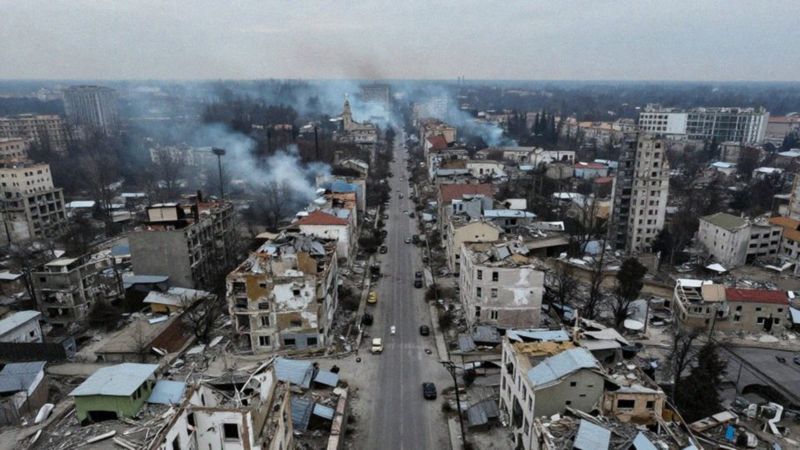 Jakie były główne fronty wojny na Ukrainie?