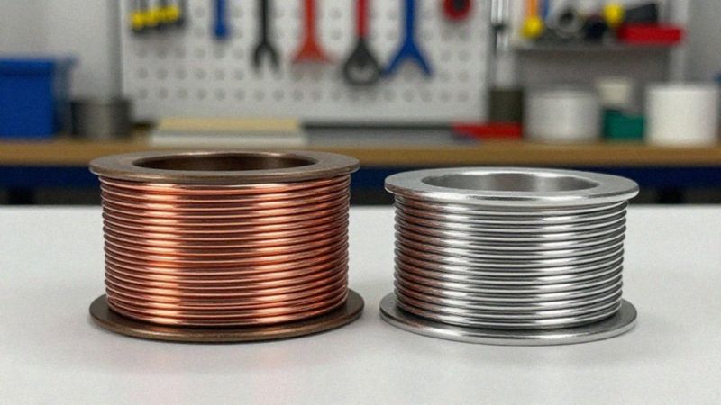 Czy miedź czy aluminium lepsze do 10 kW?