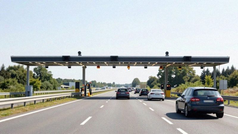Jak działa system e-TOLL na A4?