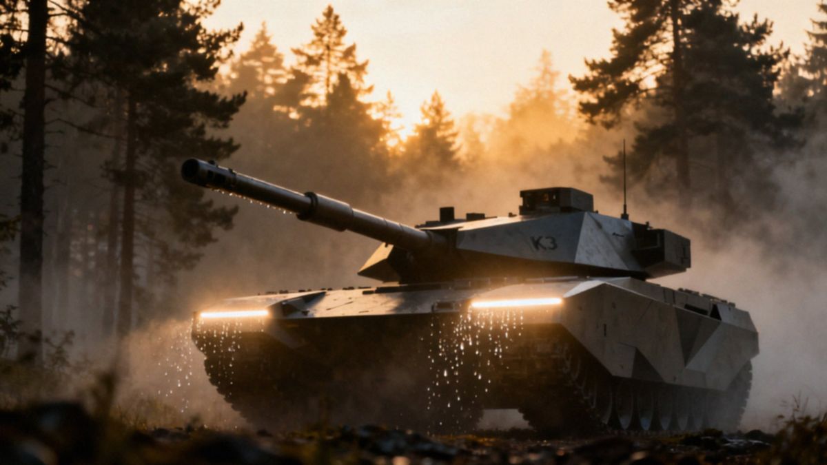 Czołg K3 z Korei Południowej — nowoczesne technologie i innowacje