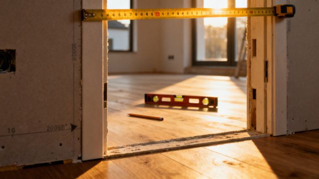 Drzwi 80 cm — jaki otwór przygotować do montażu?