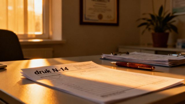 Kto wypełnia druk N-14? Przewodnik po formularzu i jego znaczeniu