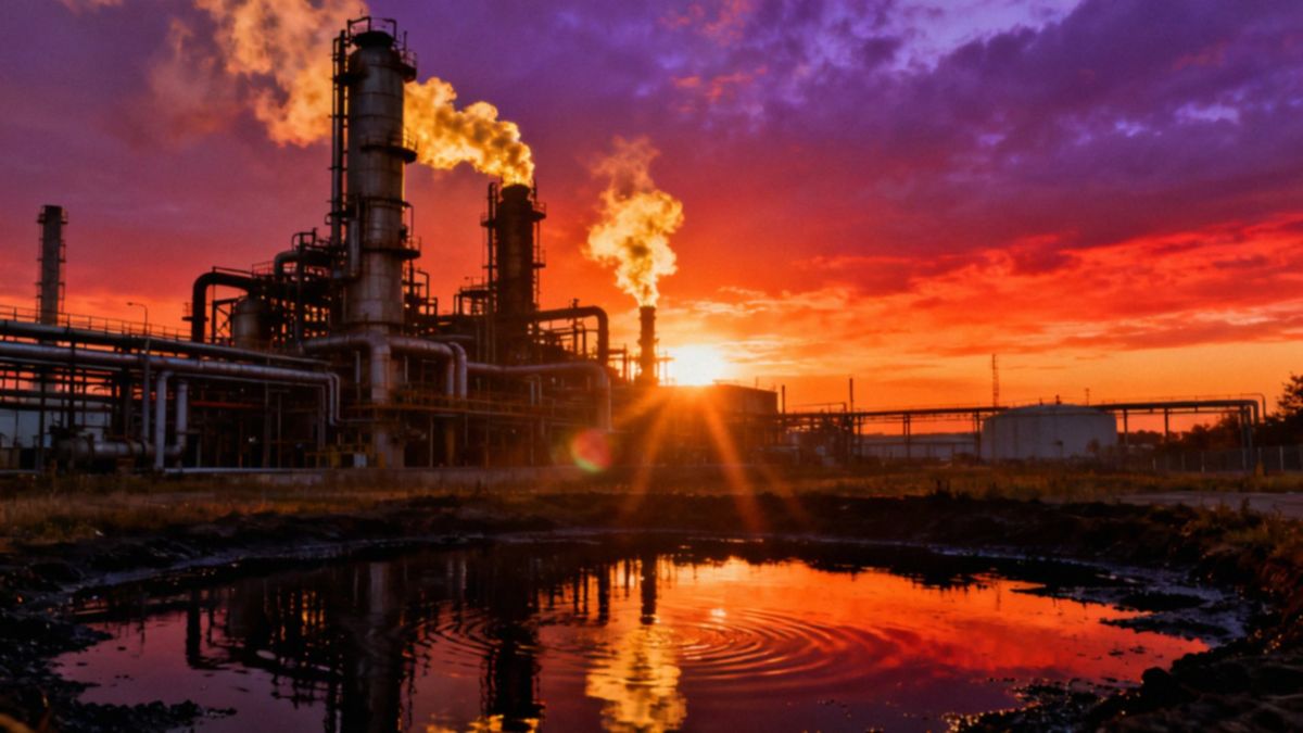 Technologiczny rozkład ropy naftowej — procesy i produkty przetwórstwa