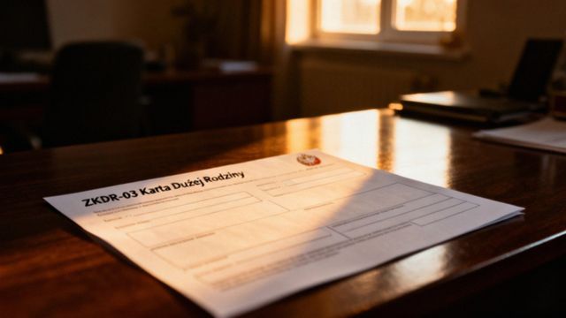 Jak wypełnić ZKDR-03? Poradnik krok po kroku dla Karty Dużej Rodziny